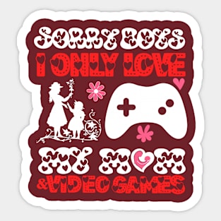 Groovy valentine day. Sticker